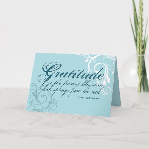 Gratitude Quote wwwsobercardscom Card