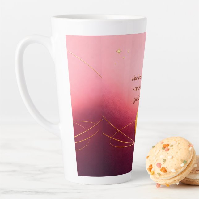 Gratitude Remains™: A Love-Led Morning & Night Latte Mug (In Situ)