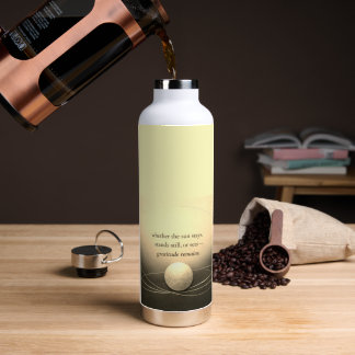 Gratitude Remains™: Love & Intention | Thor Copper Water Bottle