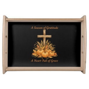 Gratitude Season Serving Tray