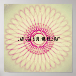 Gratitude Square Poster