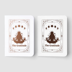 Gratitude Tarot Coffee Lover Yoga Meditation Write Foil Vow Books