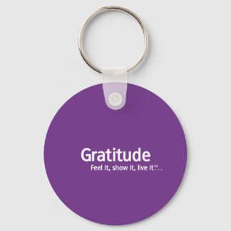 Gratitude - Thought Shapers™ Keychain