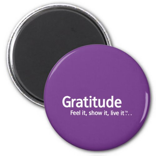 Gratitude _ Thought Shapers Magnet