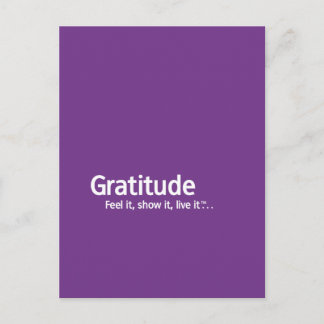 Gratitude - Thought Shapers™ Postcard