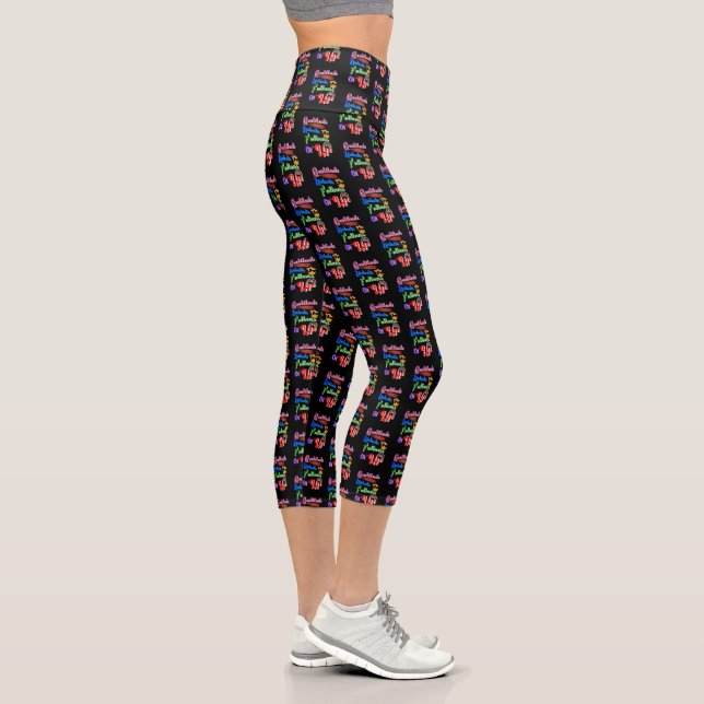 Gratitude Unlocks The Fullness Of Life Capri Leggings (Right)