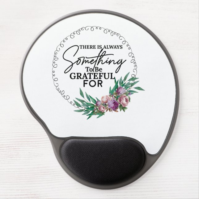 Gratitude Vibes Gel Mouse Pad (Front)