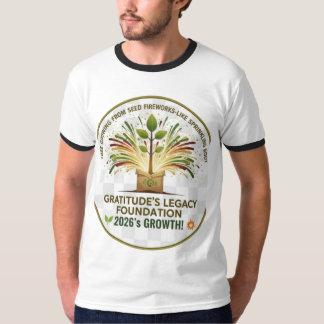 Gratitude's Legacy Foundation 2026 Growth Tree T-S T-Shirt