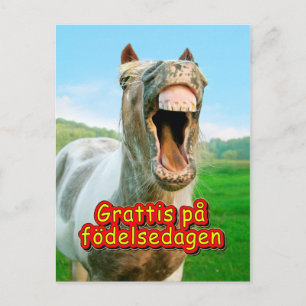 Grattis på födelsedagen postcard