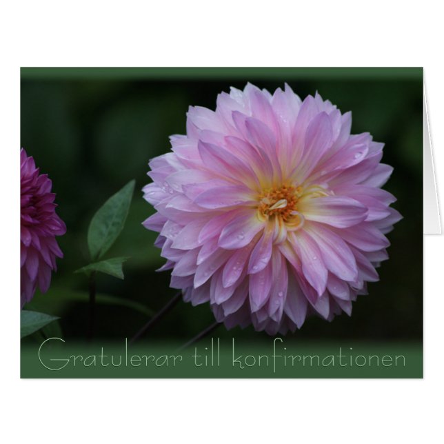 Gratulerar till konfirmationen CC0504 Big Cards (Front Horizontal)