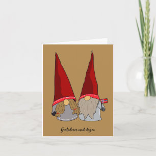 Gratulerer med dagen, Norwegian Happy Birthday Card