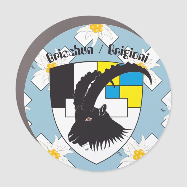 Graubünden, Grigioni, Grischun magnet (Front)