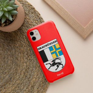 Graubünden, Switzerland   Swiss Cantons Crests iPhone 11 Pro Case