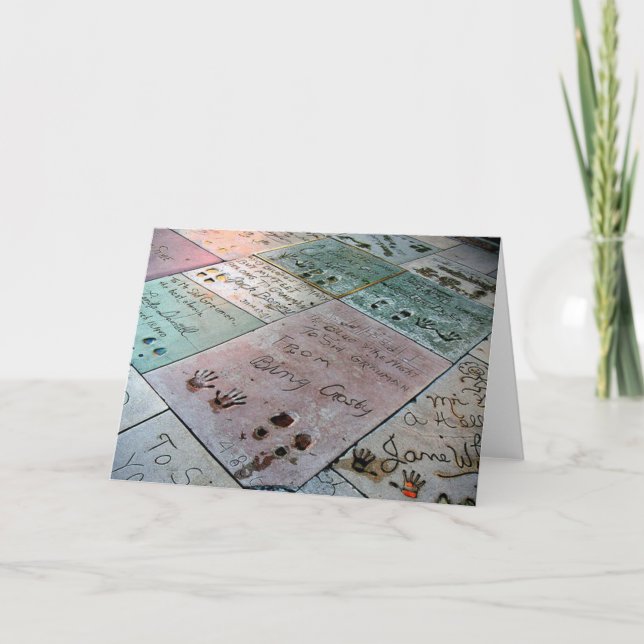 graumann's chinese theater card (Front)