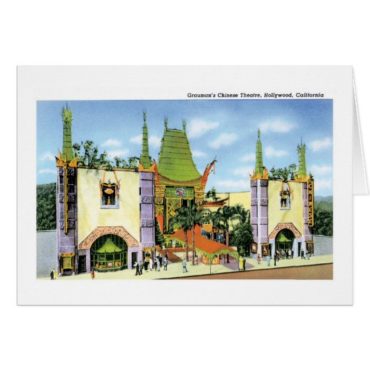 Grauman's Chinese Theater, Hollywood, Ca (Front Horizontal)