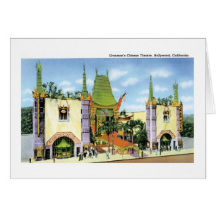 Grauman's Chinese Theater, Hollywood, Ca Cards