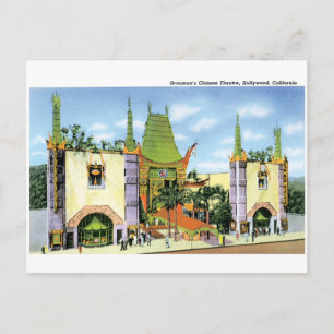 Graumans Chinese Theater Postcard