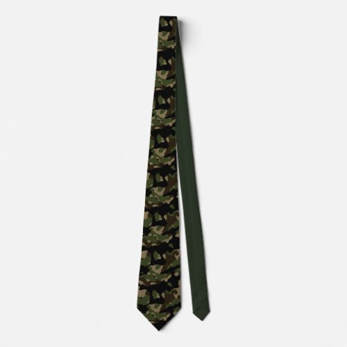 Gravata camuflada neck tie