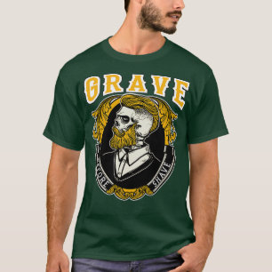 Grave Before Shave Bearded Vintage T-Shirt