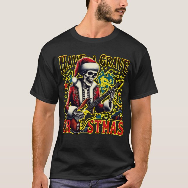 grave christmas T-Shirt (Front)