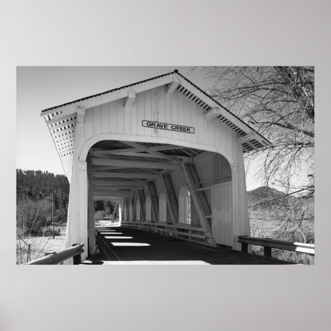 Grave Creek Bridge Poster (Front)