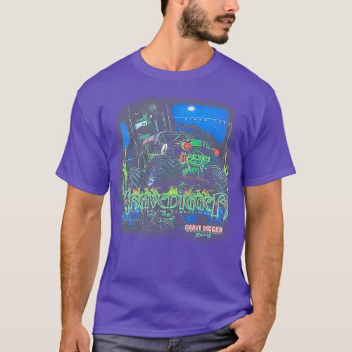Grave Digger Burning The Competition T_Shirt