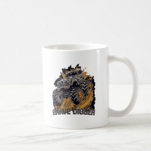 Grave Digger Monster Truck Coffee Mug