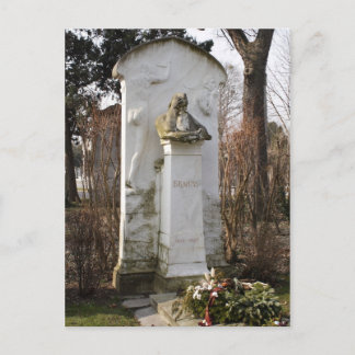 Grave Of Johannes Brahms Postcard
