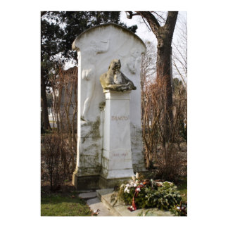 Grave Of Johannes Brahms Poster