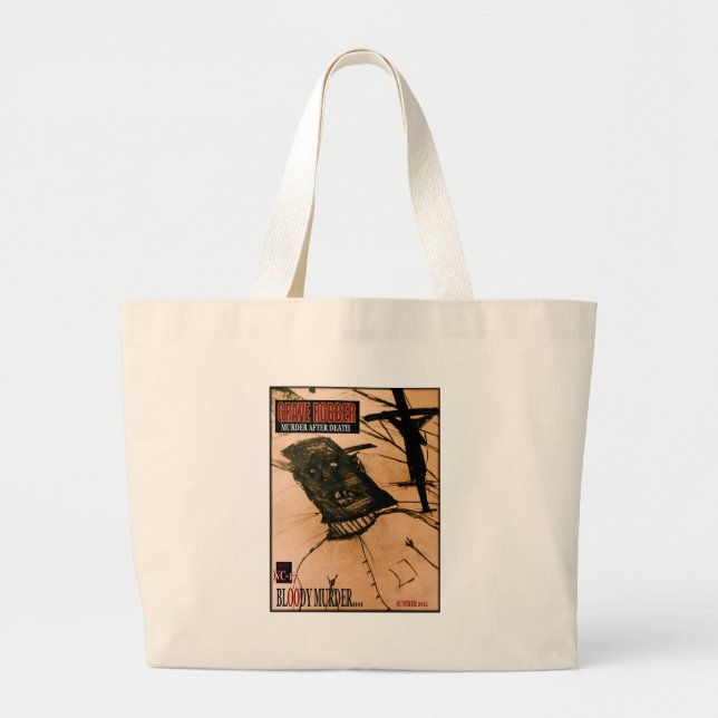 grave robber FLYER Large Tote Bag (Front)