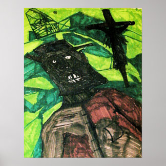 grave robber ink poster