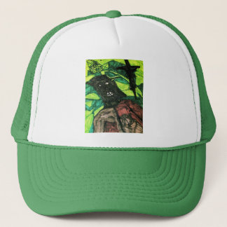 grave robber ink trucker hat