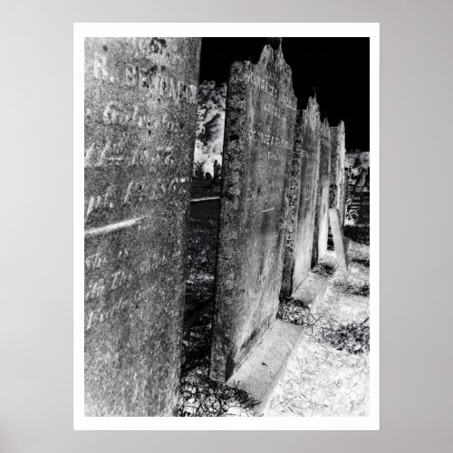 Grave Stones Poster