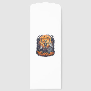 Grave Yard Gains Skeleton Lifting Barbell Hallowee Bookmarks
