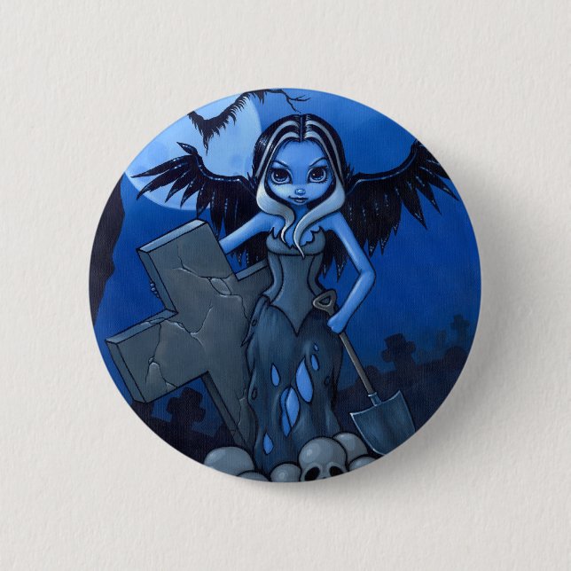 "Gravedigger" Button (Front)
