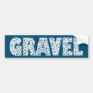 Gravel Cycling Bumper Sticker