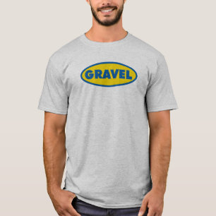 Gravel Cycling Yellow Logo T-Shirt
