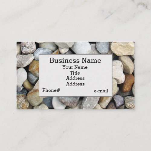 Gravel Design Business Card