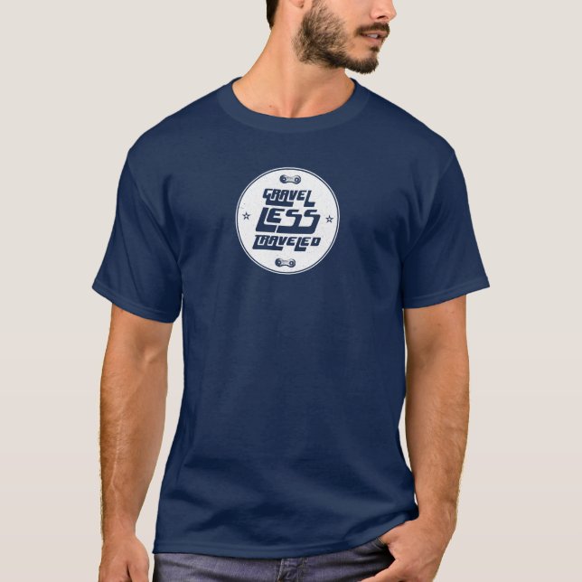 Gravel Less Traveled T-Shirt (Front)