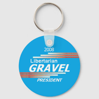 GRAVEL Libertarian Keychain
