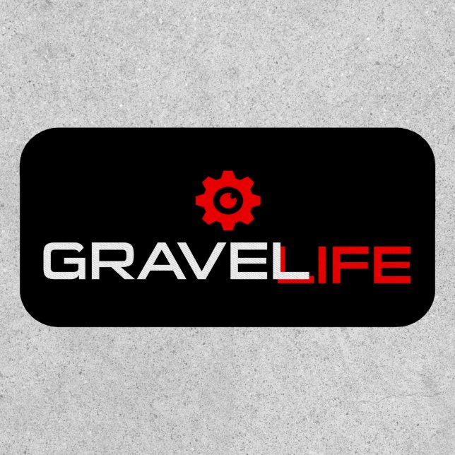 Gravel Life Cycling Patch (Front)