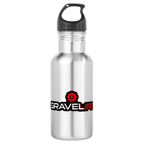 Gravel Life Cycling Stainless Steel Water Bottle