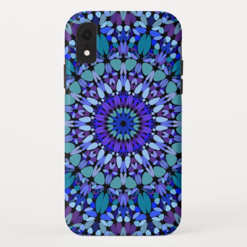 Gravel Mandala Ornament iPhone XR Case