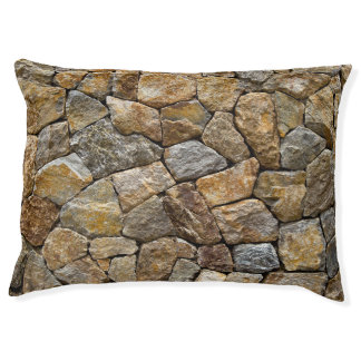 Gravel Stone Wall: Decorative Design Pet Bed