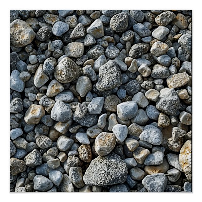Gravel Texture Poster (Front)