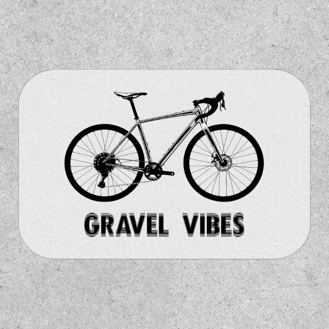 Gravel Vibes Cycling Patch (Front)
