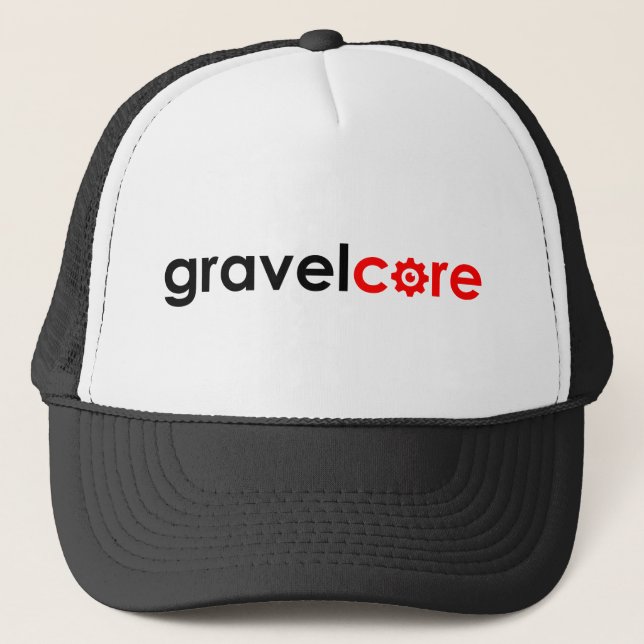 Gravelcore Gravel Cycling Trucker Hat (Front)