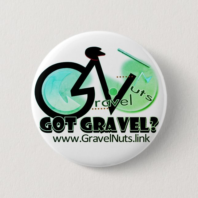 GravelNuts Button (Front)