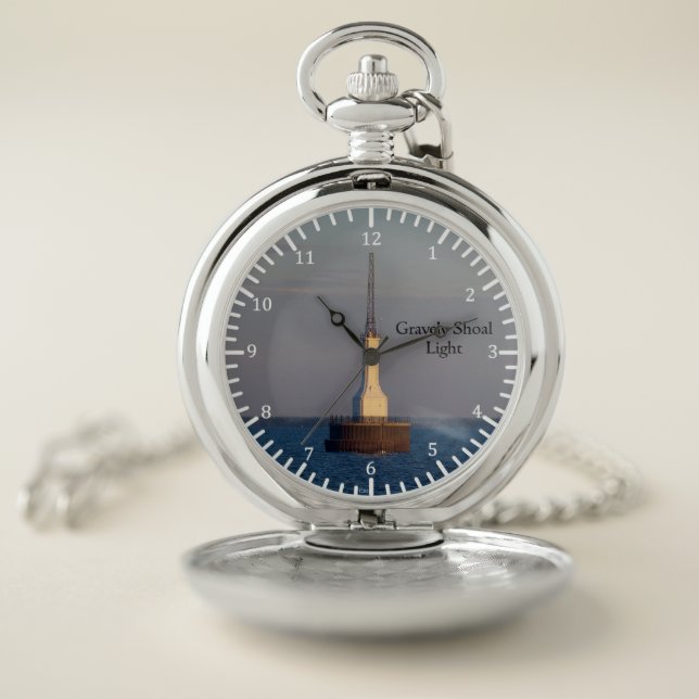 Gravely Shoal Light pocket watch (Inside)