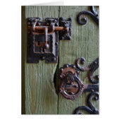 Gravensteen Castle Door Lock Photograph (Front)